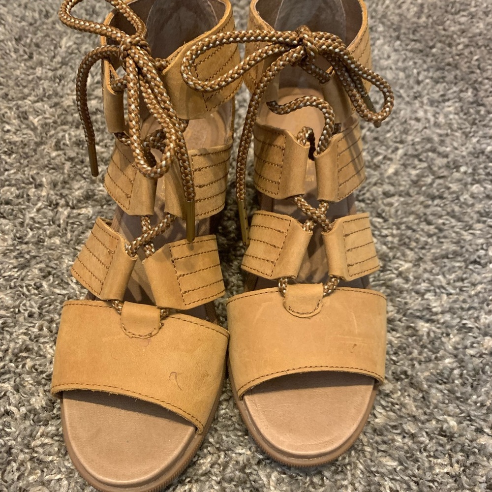 WOMENS JOANIE™ II LACE WEDGE SANDAL